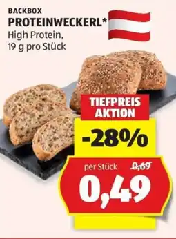 Hofer Back Box Proteinweckerl Angebot