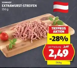 Hofer Sonnhof Extrawurst-Streifen Angebot
