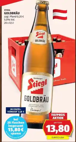 Hofer Stiegl Goldbräu Angebot