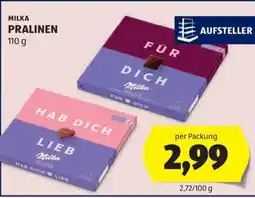 Hofer Milka Pralinen Angebot