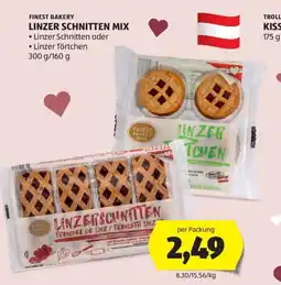 Hofer Finest bakery linzer schnitten mix Angebot
