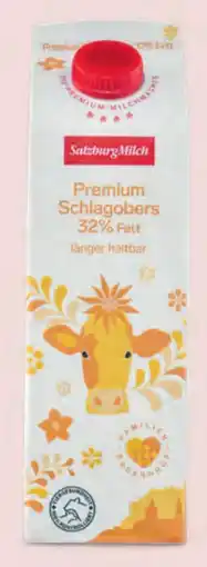 Hofer Salzburg Milch Schlagobers Angebot