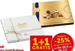 Interspar Lindt Pralinen Gold Weiß Angebot