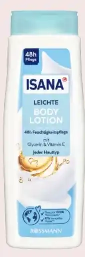 Interspar Isana Bodylotion Angebot