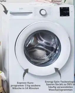 Interspar Beko Waschmaschine BM3WFU3741W Angebot