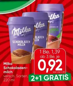 Spar Milka Schokoladenmilch Angebot