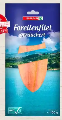 Spar Spar Premium Forellenfilet geräuchert Angebot