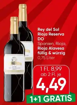 Spar Rey del Sol Rioja Reserva Angebot