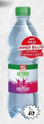 Spar S Budget Astoria Mineralwasser Angebot