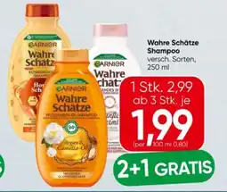Spar Garnier Wahre Schätze Shampoo Angebot