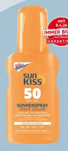 Spar Sun Kiss Sonnenspray LSF 50 Angebot