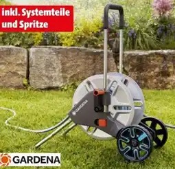 Hagebau Gardena Metallschlauchwagen-Set AquaRoll M Angebot