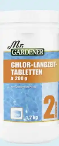 Hagebau Mr.Gardener Chlor-Langzeittabletten Angebot
