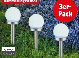 Hagebau Casaya LED-Solarkugel-Set Marla Mini Angebot