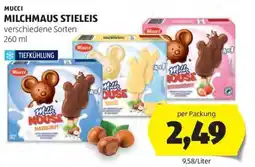 Hofer Mucci milchmaus stieleis Angebot