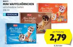 Hofer Mucci Mini Waffelhörnchen Angebot