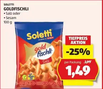 Hofer Soletti Goldfischli Angebot