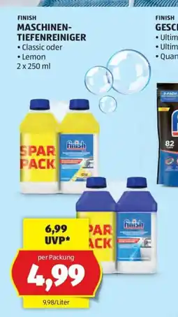 Hofer Finish Maschinentiefenreiniger Angebot
