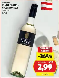 Hofer Flat Lake Pinot Blanc-Chardonnay Angebot