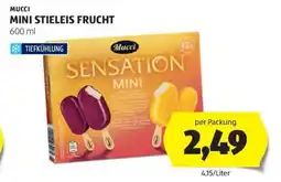 Hofer Mucci Mini Stieleis Frucht Angebot