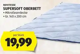 Hofer Novitesse supersoft oberbett Angebot