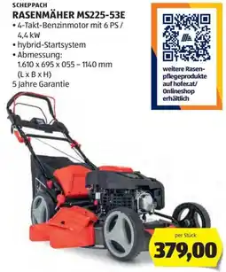 Hofer Scheppach rasenmäher ms225-53e Angebot
