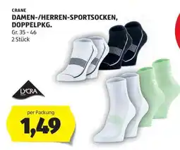 Hofer DAMEN-/HERREN-SPORTSOCKEN, DOPPELPKG Angebot
