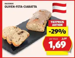 Hofer OLIVEN-FETA-CIABATTA Angebot