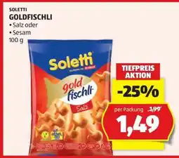Hofer Soletti Goldfischli Angebot