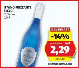 Hofer IT VINO FRIZZANTE SECCO Angebot
