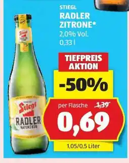 Hofer Stiegl Radler Zitrone Angebot