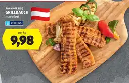 Hofer SONNHOF BBQ GRILLBAUCH mariniert Angebot
