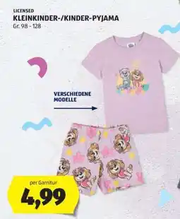 Hofer KLEINKINDER-/KINDER-PYJAMA Angebot