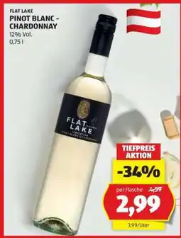 Hofer FLAT LAKE PINOT BLANC – CHARDONNAY Angebot