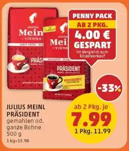 PENNY JULIUS MEINL PRÄSIDENT Angebot