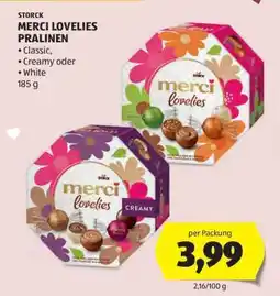 Hofer Merci Lovelies Pralinen Angebot