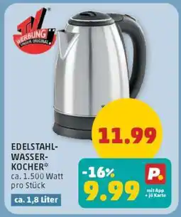 PENNY EDELSTAHL-WASSERKOCHER Angebot