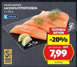 Hofer Lachsfiletportionen Angebot