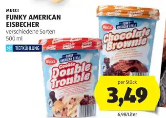 Hofer MUCCI FUNKY AMERICAN EISBECHER Angebot
