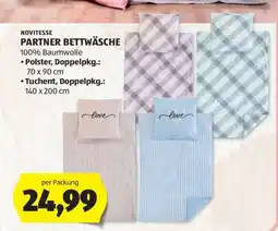 Hofer PARTNER BETTWÄSCHE Angebot