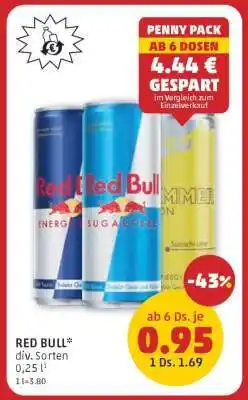 PENNY Red Bull Angebot