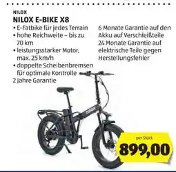 Hofer NILOX E-BIKE X8 Angebot