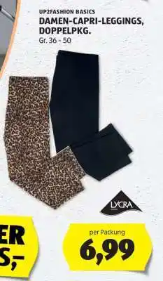 Hofer DAMEN-CAPRI-LEGGINGS, DOPPELPKG Angebot