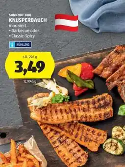 Hofer SONNHOF BBQ KNUSPERBAUCH Angebot