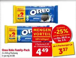 Interspar Oreo Keks Family Pack Angebot