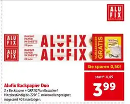 Interspar Alufix Backpapier Duo Angebot