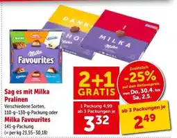 Interspar Milka Favourites Angebot