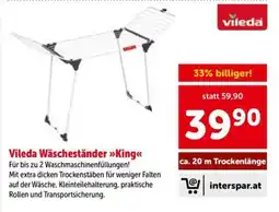 Interspar Vileda Wäscheständer King Angebot