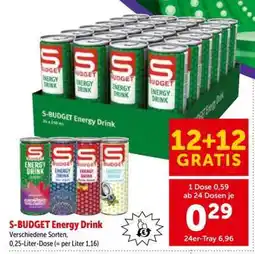 Interspar S-BUDGET Energy Drink Angebot