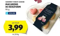 Hofer Gourmet Finest Cuisine Macarons-Herzen Angebot